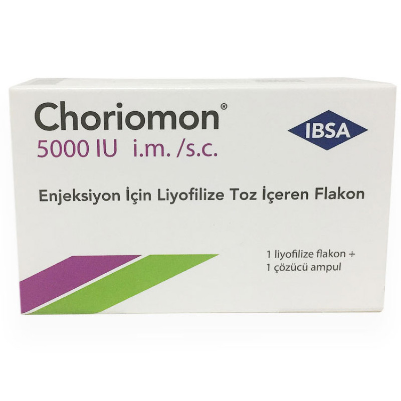 Choriomon 5000IU HCG - IBSA