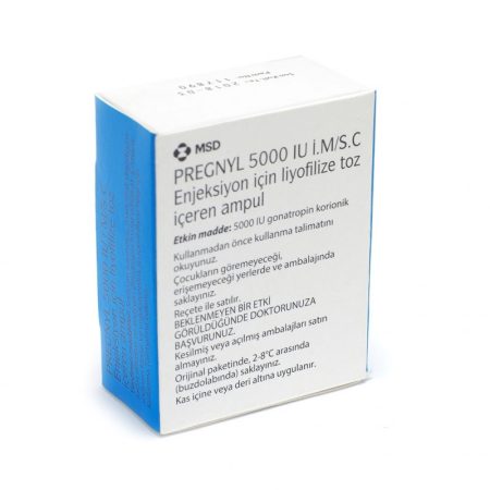 Pregnyl 5000IU HCG - MSD