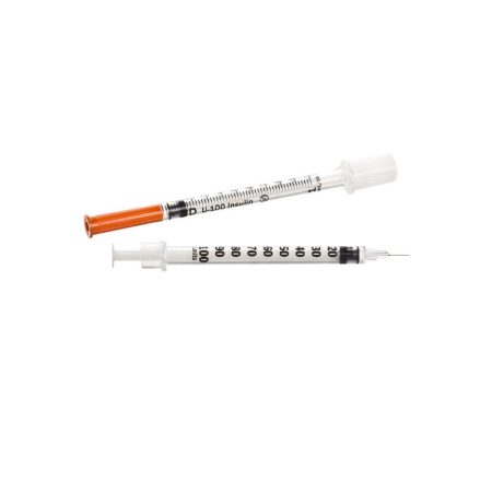 Insulin BD Syringes With Needles – 4 mm - Becton Dickinson