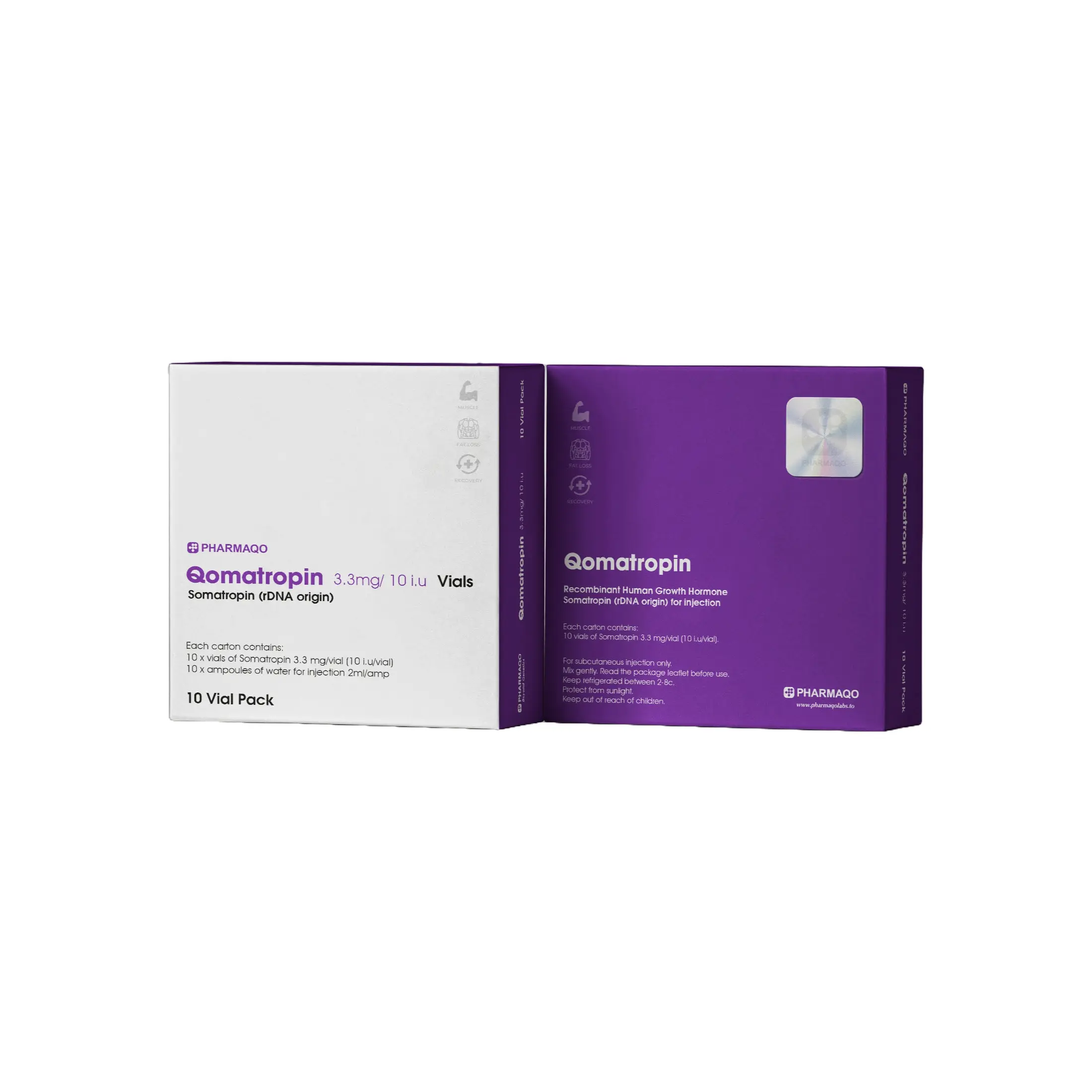 Qomatropin HGH 100iu – Pharmaqo Labs